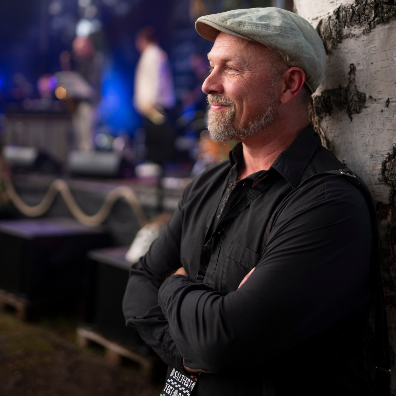 This is a picture of Kalle Katz taken by Arto Wiikari at SaltFest festival. Kalle Katz is one of the producers of the festival. This foto of Kalle Katz is here at his homepage to show how he looks like.
